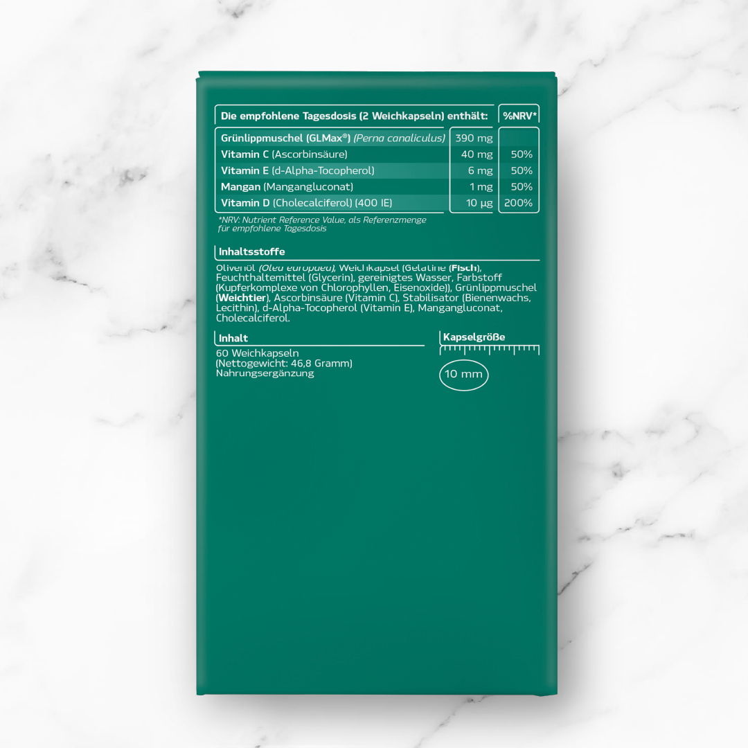3-in-1 GLMax® Grünlippmuschel