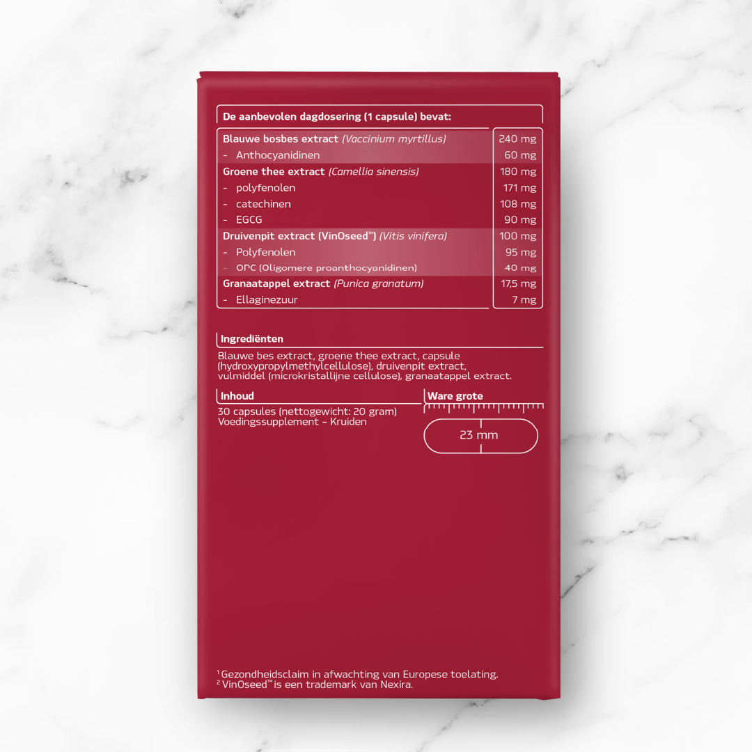 Geavanceerde Antioxidant Formule (30 capsules)