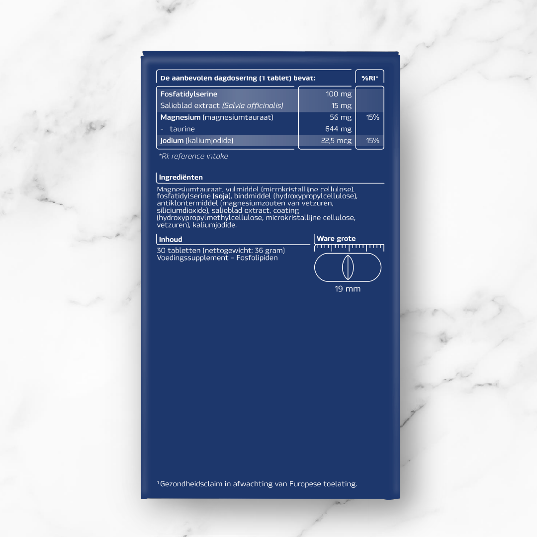 Brain Memory Support (30 tabletten)