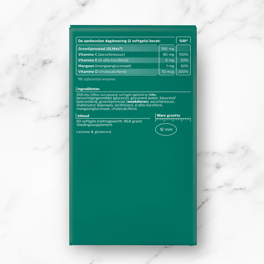 3in1 Groenlipmossel Complex (60 softgels)
