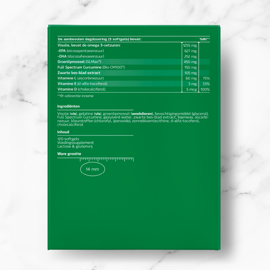 5in1 Groenlipmossel Complex (120 softgels)