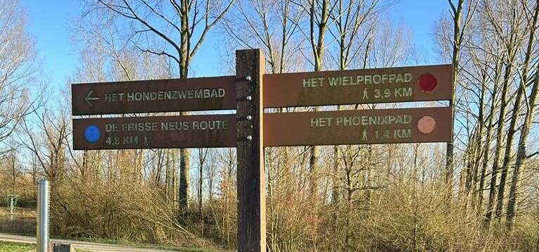 Het ‘Phoenixpad’ in het Purmerbos