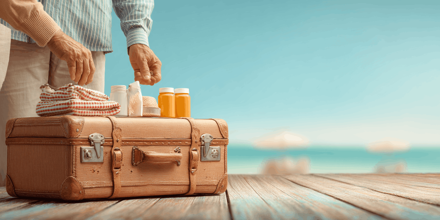 Producten van Synofit meenemen op vakantie