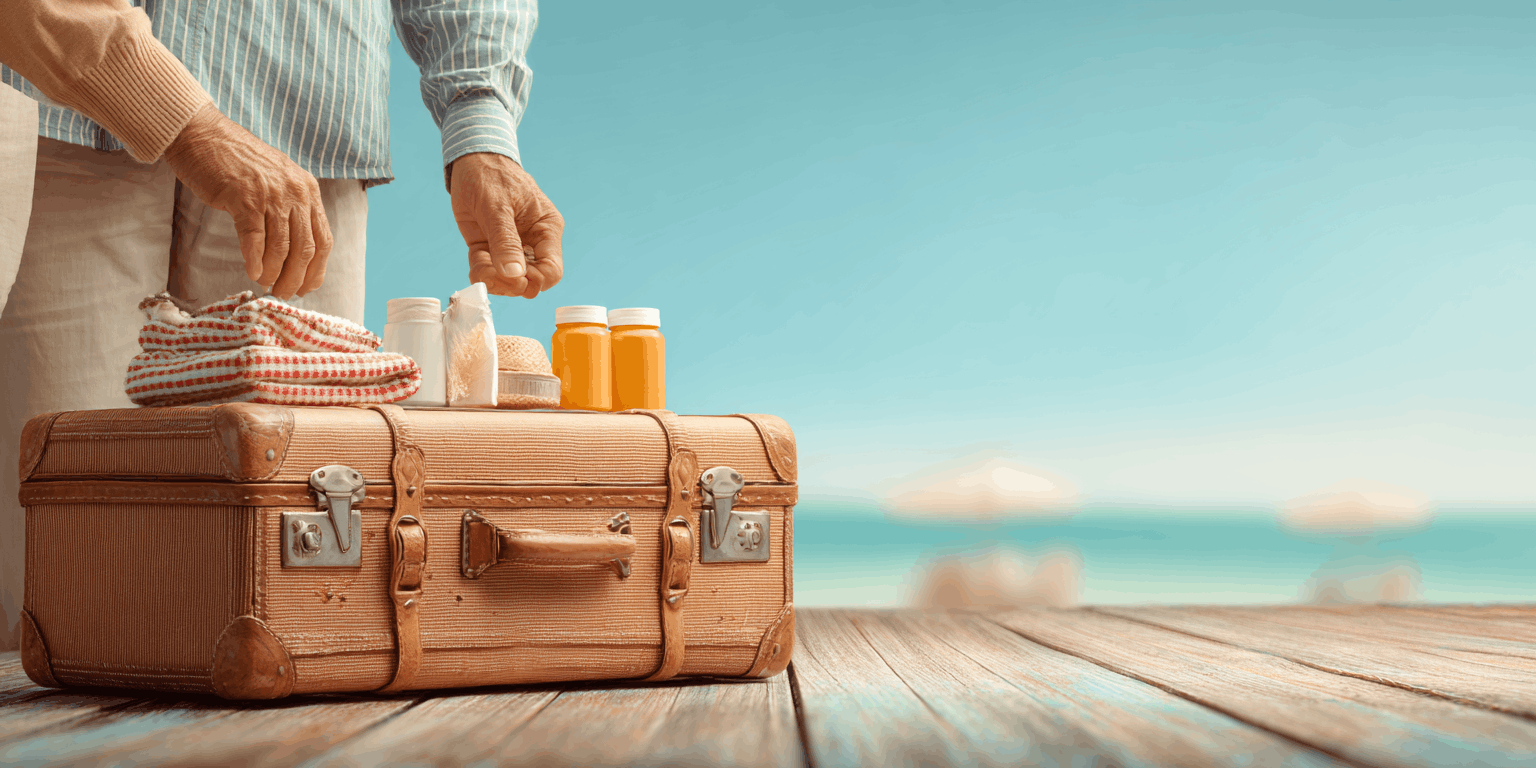 Producten van Synofit meenemen op vakantie