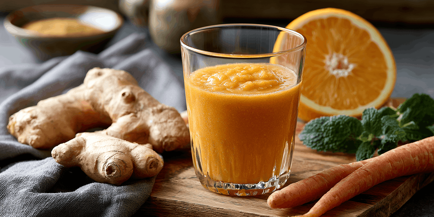 Een heerlijke vitaminen oppepper met deze winterse smoothie