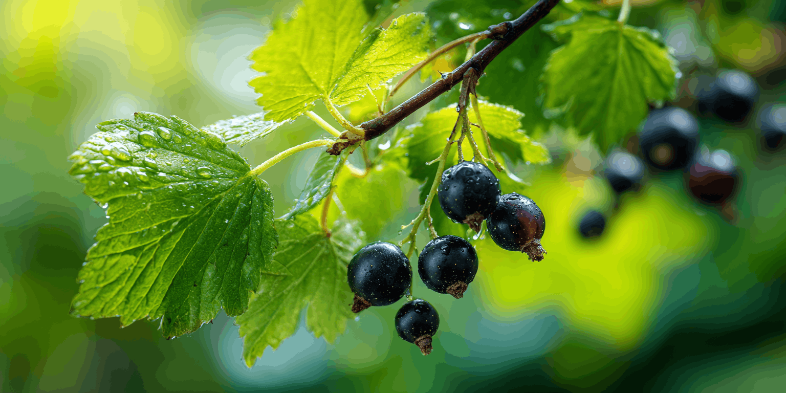 Zwarte bes-blad
