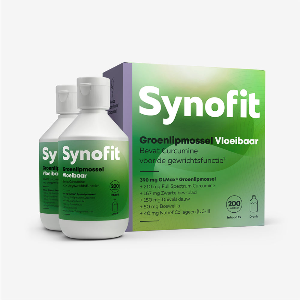 Synofit Groenlipmossel Vloeibaar 2 x 200 ml