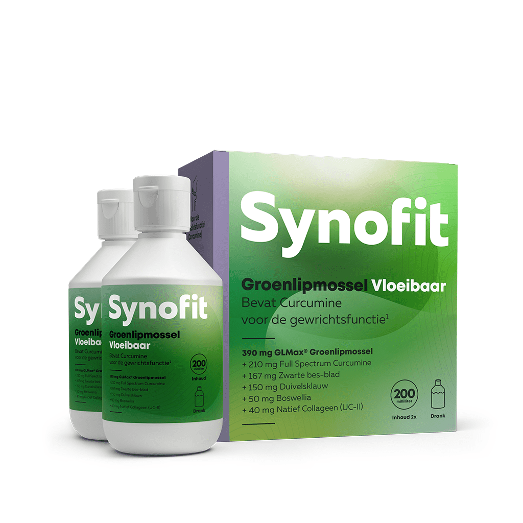 Synofit Groenlipmossel PLUS Vloeibaar 2 x 200 ml