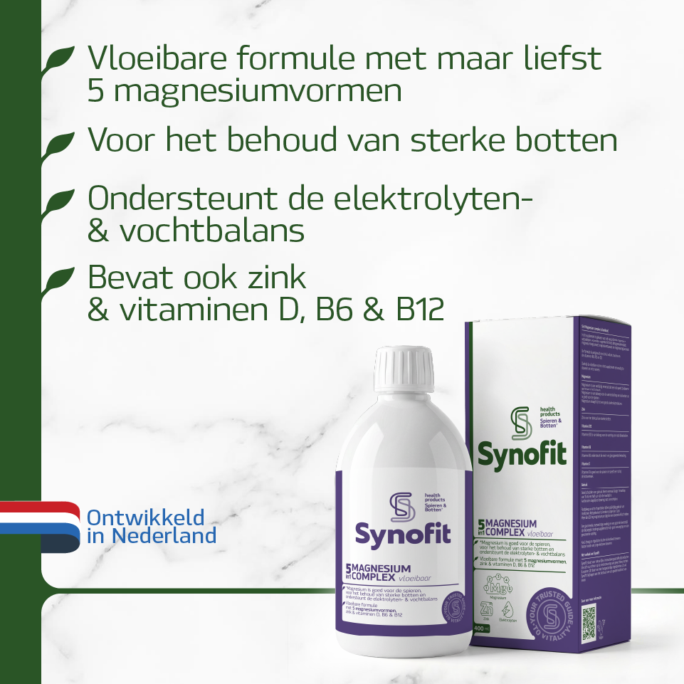 5in1 Magnesium Complex Vloeibaar (400 ml)