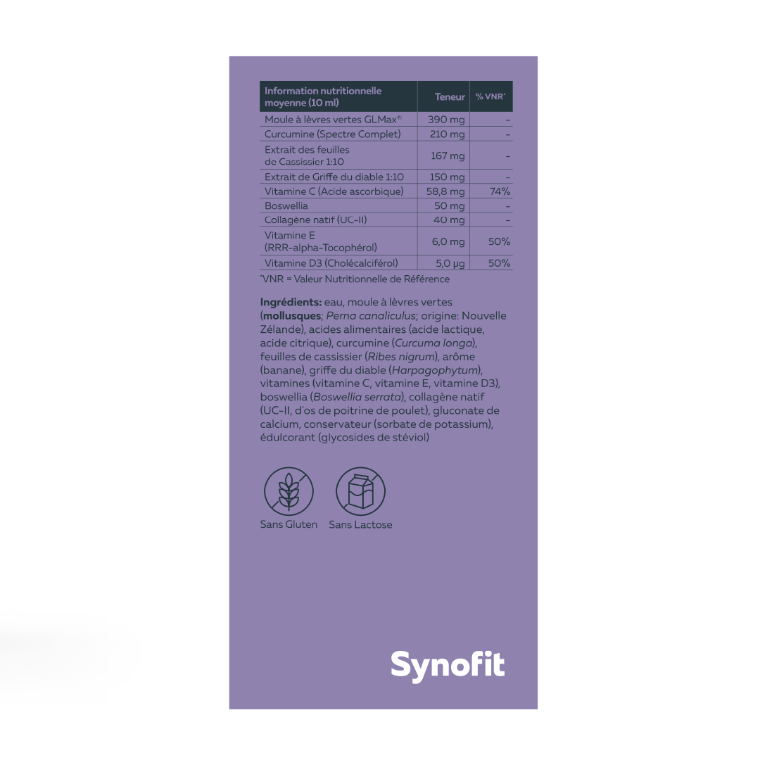 Synofit Groenlipmossel vloeibaar 200 ml