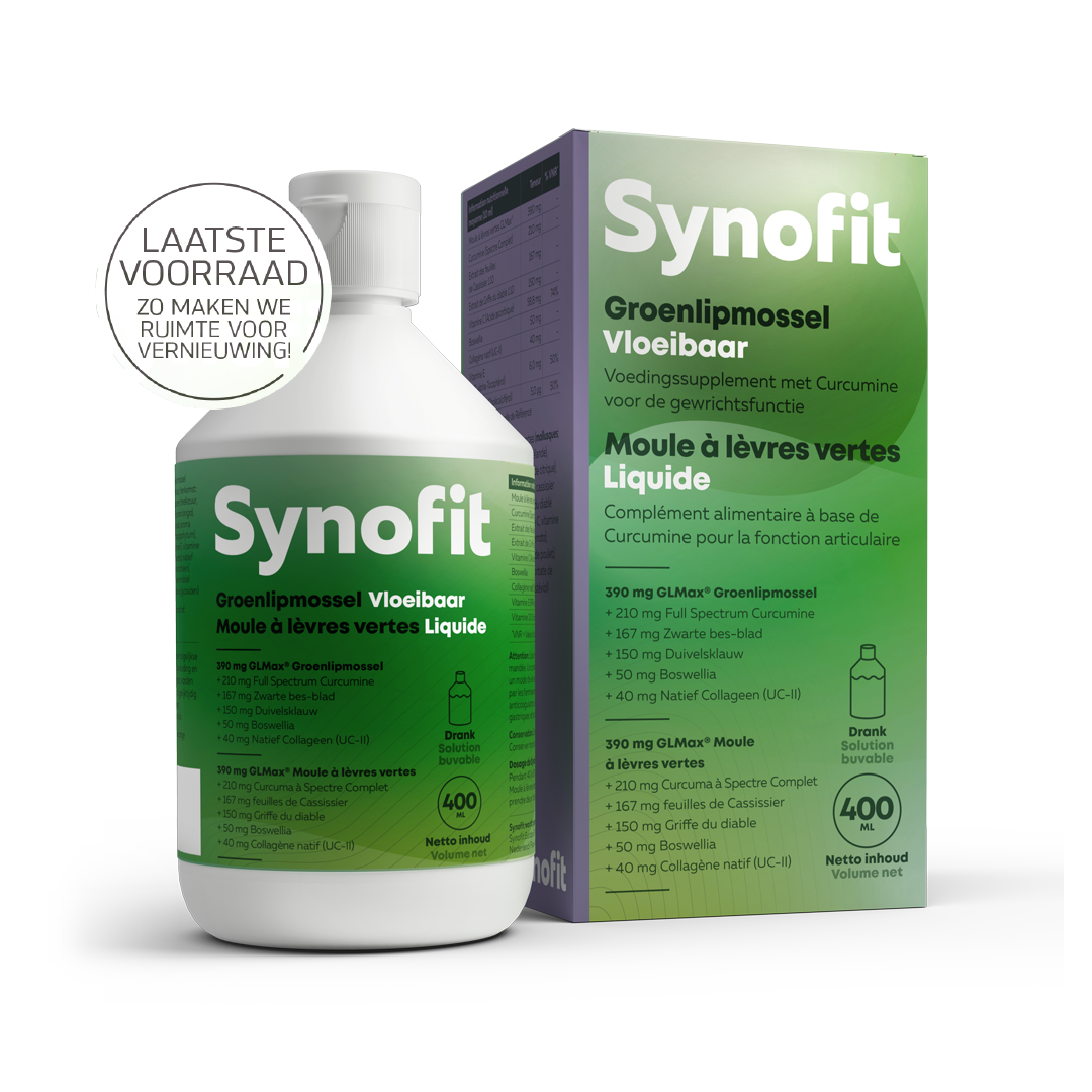 Synofit Groenlipmossel Vloeibaar 400 ml