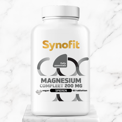 Magnesium Complete - Bisglycinat, Citrat, Malat und Taurat (200mg) - 60 Tabletten