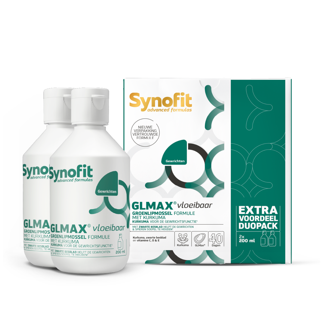 Synofit Groenlipmossel Vloeibaar 2 x 200 ml