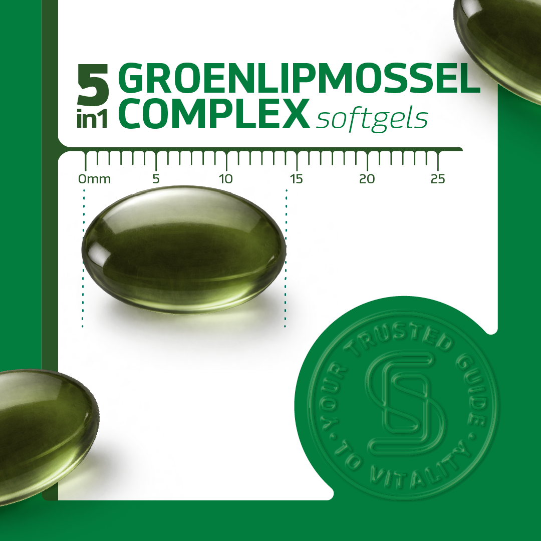 5in1 Groenlipmossel Complex (60 softgels)