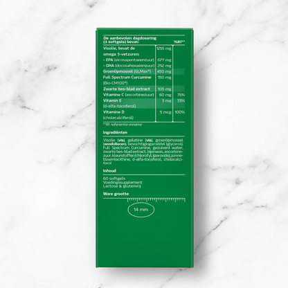 5in1 Complexe de Moule à lèvres vertes 60 capsules molles