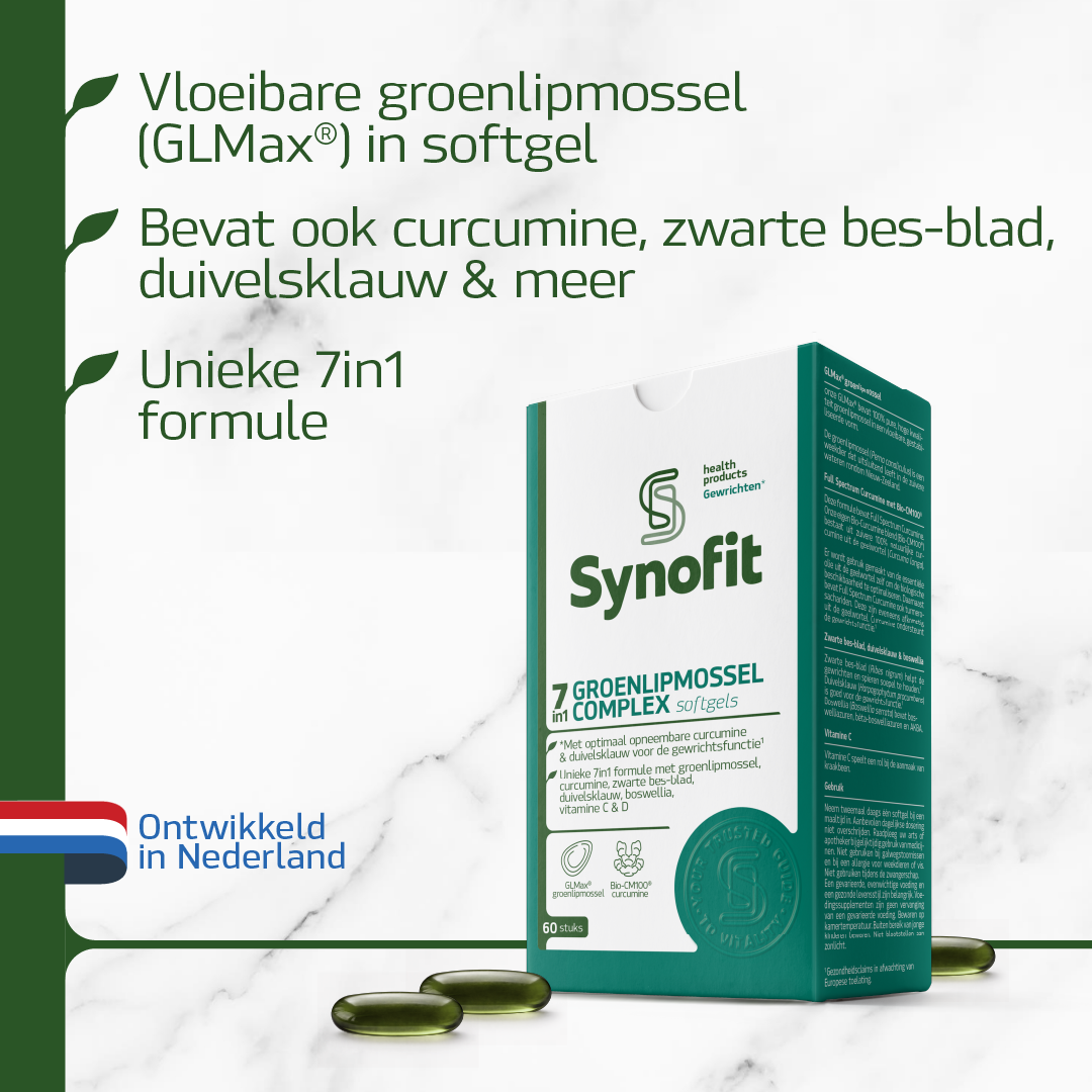 7in1 Groenlipmossel Complex (60 softgels)