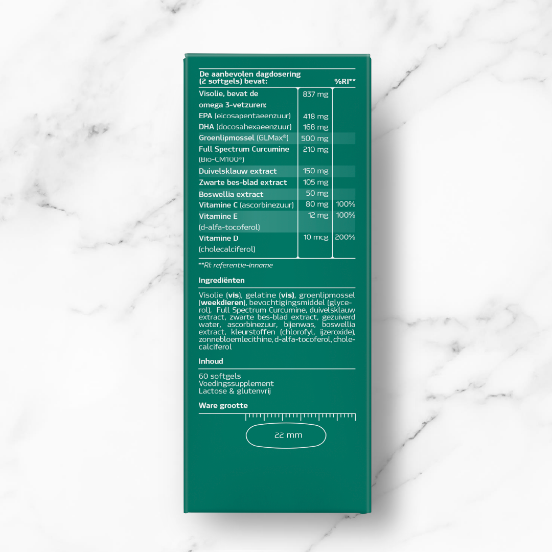 7in1 Groenlipmossel Complex (60 softgels)