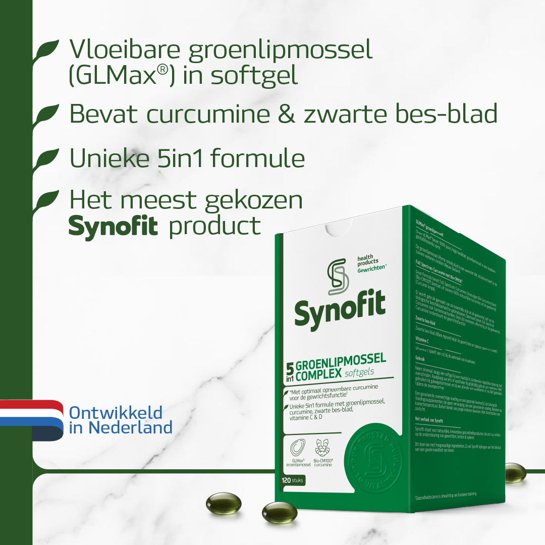 5in1 Groenlipmossel Complex (120 softgels)