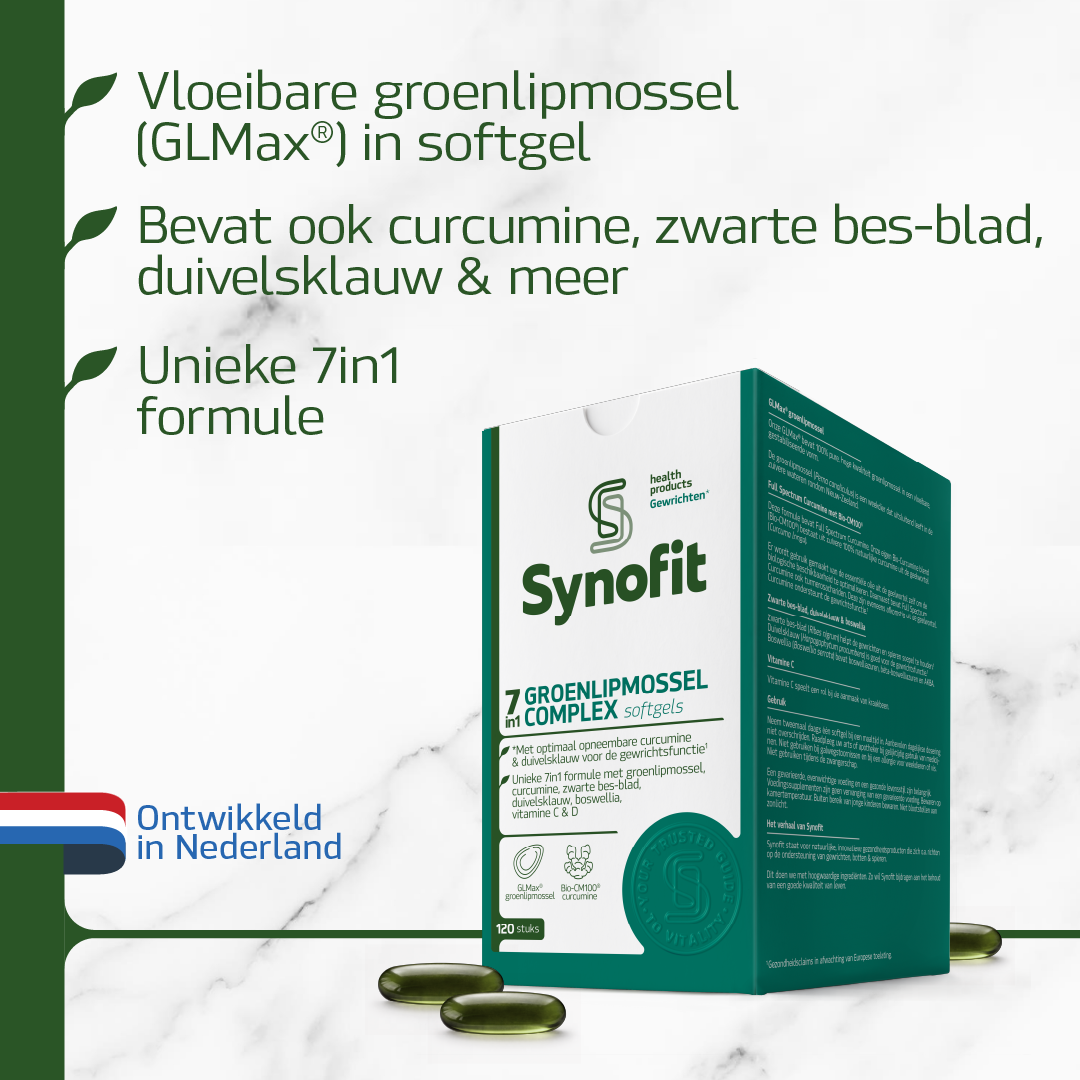 7in1 Groenlipmossel Complex (120 softgels)