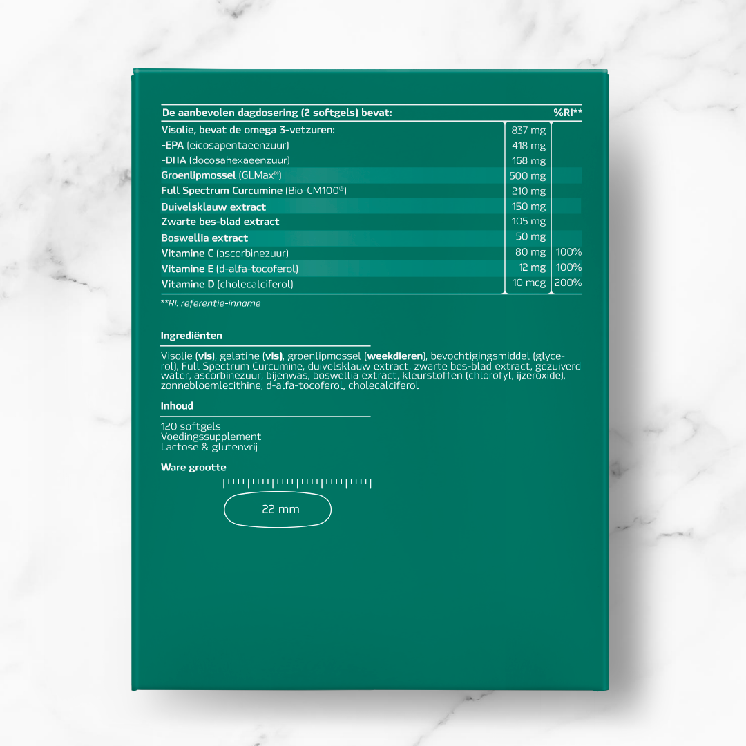 7in1 Groenlipmossel Complex (120 softgels)