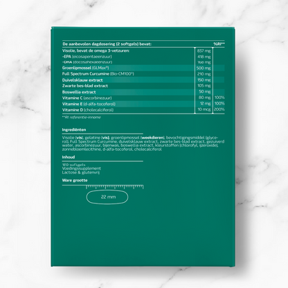 7in1 Complexe de Moule à lèvres vertes 120 capsules molles