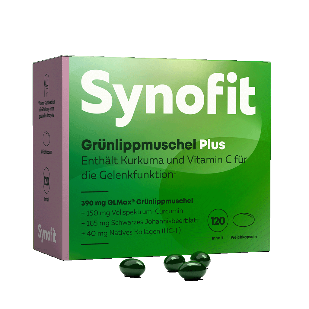 Synofit Grünlippmuschel Plus 120 Weichkapseln